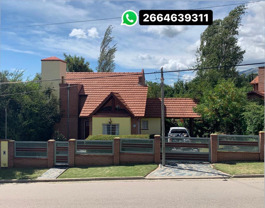 Chalet Individual Maiten 2 Merlo 外观 照片